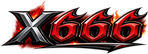 x 666 লোগো